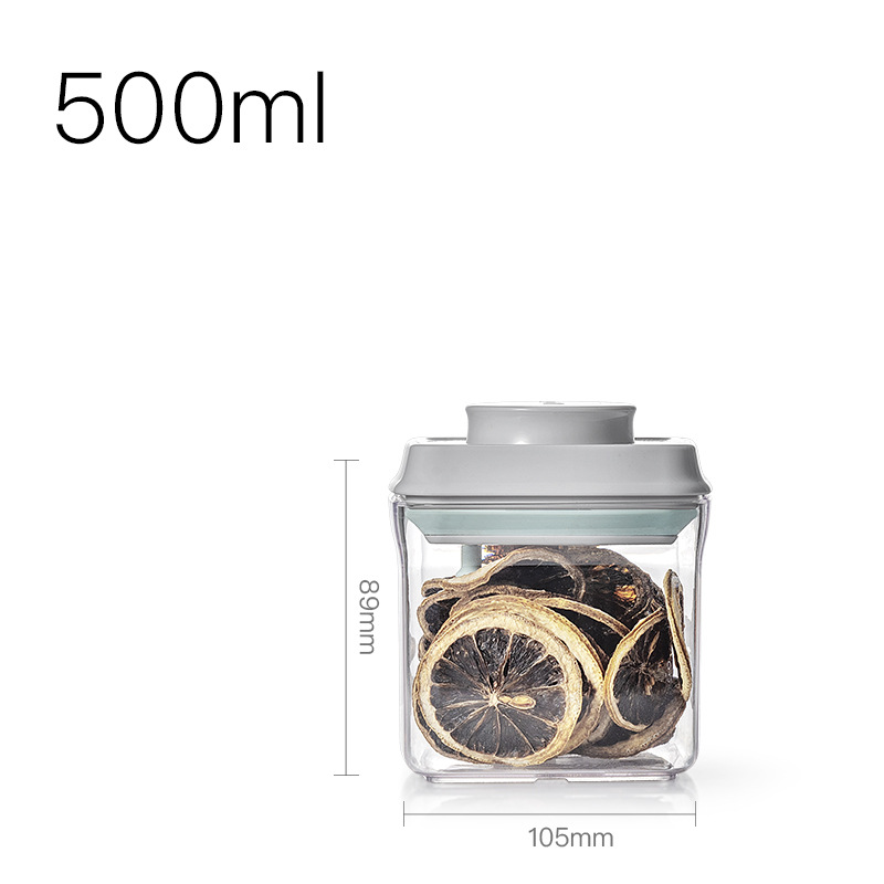 Plastic sealed jar for storing Cereals