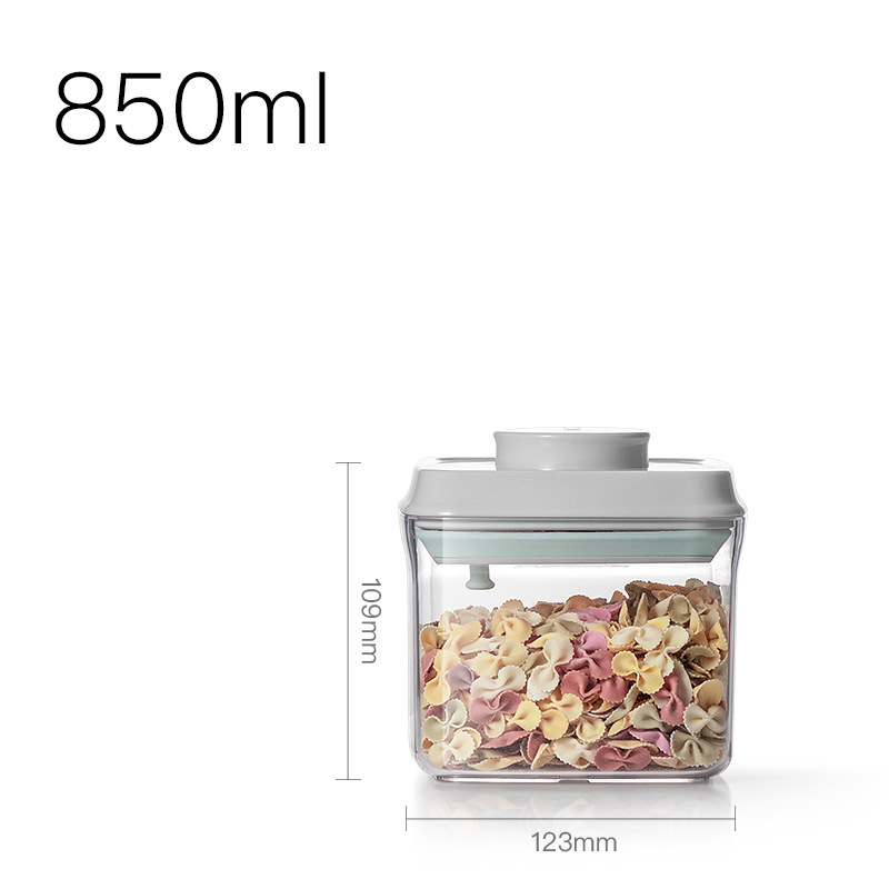 Plastic sealed jar for storing Cereals