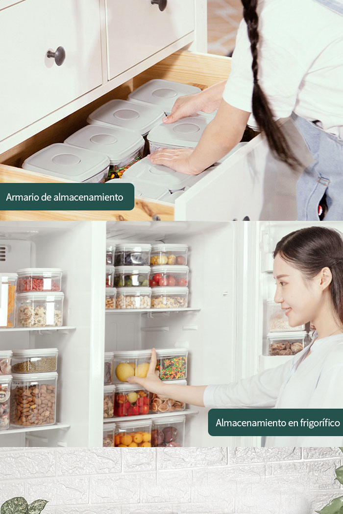 Plastic sealed jar for storing Cereals